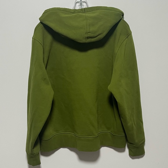 Amazon Essentials Classic-Fit Long-Sleeve open V-neck Fleece Hooded Sweatshirt - Picture 5 of 9